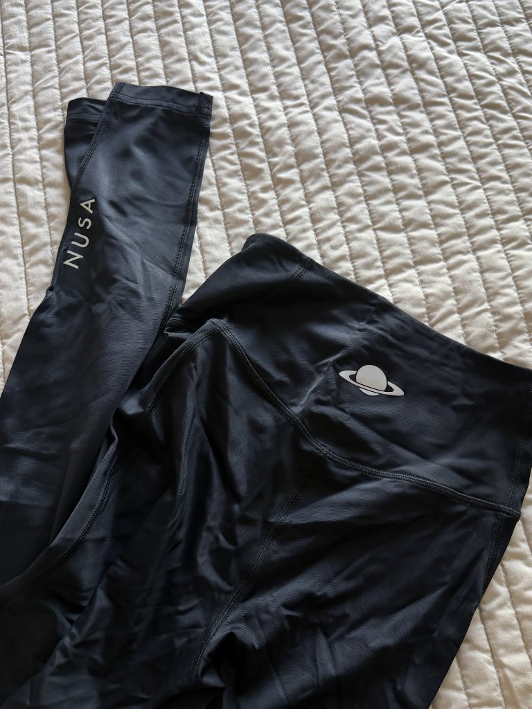 Planet Nusa High Waist Leggings Black — image 3 of 5